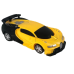 Машинка трансформер на радиоуправлении AToys Bugatti-Robot 1:18 световые эффекты Черно-желтая(ATR118-AV)