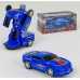 Трансформер-робот машина со звуковым сопровождением от батареек АА SPORTS CAR JS004(JS004-AV)