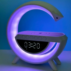 Ночник аккумуляторный с часами G BT-3401 Smart Light Sound Machine Черный (BT3401-AV)