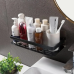 Подвесная металлическая полка для ванной комнаты Bathroom shelf Органайзер в ванную До 10 кг(NBAS10-AV)