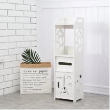 Полка стелаж пластиковая в ваную Этажерка устойчива к влаге PK-02 (80cm*15cm*15cm)(PK02-AV)