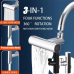 Смеситель для кухни с водопадом поворотный барботер SHOWER HEAD AND527(AND527-AV)