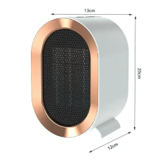 Настольный мини обогреватель AIR HEATER 1200W, электрический, от сети 220 В, 1200 Вт, до 20 м²(RIA1200-AV)