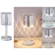 Декоративный LED светильник Crystal light, с пультом ДУ Настольная аккумуляторная лампа(LIG6629-AV)