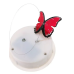 Декоративный ночник Бабочка в банке Butterfly Интерактивная порхающая бабочка в банке с подсветкой(BUTT90-AV)