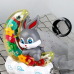 Детский музыкальный ночник Зайка на Луне Moon Rabbit Детская игрушка с подсветкой и световыми эффектами(MRB193-AV)