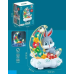 Детский музыкальный ночник Зайка на Луне Moon Rabbit Детская игрушка с подсветкой и световыми эффектами(MRB193-AV)