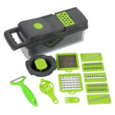 Многофункциональная овощерезка с сменными насадками 14в1 Vegetable Salad Cutter Терка для овощей с контейнером(SALC141-AV)
