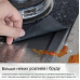Жиронепроницаемая бумага черная Тефлоновая накладка на газовую плиту Защитная бумага для плиты(NNN2222-AV)