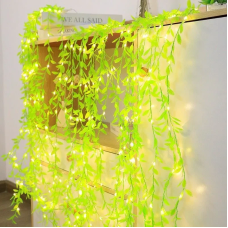 Гирлянда 200 Led зеленая ива теплый белый SF-56(NSF56-AV)