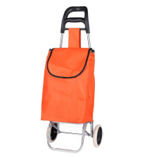 Сумка-тележка Большая для продуктов на колесах с ручкой SKK-02 50х30х18см Тачка Кравчучка Оранжевый(ORANSK02-AV)