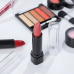 Набор декоративной косметики в алюминиевом кейсе с зеркалом Makeup set MC1488 Серебристый (MC1488-AV)