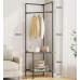 Угловая напольная вешалка-стеллаж Corner coat rack с перекладиной для вешалок в прихожую 180х45х45 см (NO9603-AV)