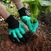 Садовые перчатки Garden Gloves с пластиковыми когтями
