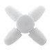 Лампочка складная светодиодная 4 лопасти E27 KK-202 Mini fan blade bulb(KK202-AV)