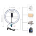 Светодиодная профессиональная кольцевая лампа LED SOFT RING LIGHT FL10 D 26 см Ring (Ring26-AV)