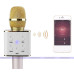 Bluetooth микрофон для караоке Q7 + Чехол с 2 динамиками (381141-AV)
