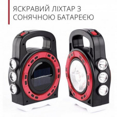 Кемпинговый фонарь с солнечной батареей и Power Bank Hurry Bolt - HB 6678 TRG-198691