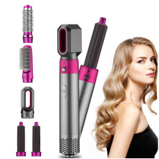Стайлер 5в1 Hot Air Styler для разных типов волос с функциями придания объема, выпрямления