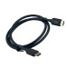 Кабель HDMI/HDMI 1 м Baseus Adapter Cable чорний (RZN-23104524) Кабель HDMI/HDMI 1 м Baseus Adapter Cable чорний (RZN-23104524)