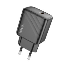 Зарядний блок живлення Type-C HOCO CS22A Value 30 W 12 V 2.5 A чорний (RZN-23103546)