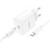 Зарядний пристрій з кабелем Type-C/Type-C 1 м HOCO C76A Pro Majestic 30 W 12 V 2.5 A білий (RZN-23105869) Зарядний пристрій з кабелем Type-C/Type-C 1 м HOCO C76A Pro Majestic 30 W 12 V 2.5 A білий (RZN-23105869)