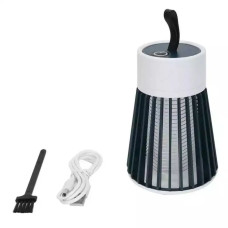 Лампа-пастка для комарів Mosquito Killer Lamp USB білий з чорним (RZN-23093707)