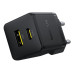 Зарядний пристрій з кабелем Type-C+USB/Type-C 1 м Baseus Palm Fast Charger 30 W 12 V 2.5 А чорний (RZN-23106509) Зарядний пристрій з кабелем Type-C+USB/Type-C 1 м Baseus Palm Fast Charger 30 W 12 V 2.5 А чорний (RZN-23106509)