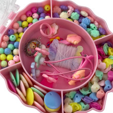 Набір для дитячої творчості YF3002B-5B виготовлення прикрас різнобарвний (RZN-23103581)