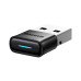 Адаптер Bluetooth Baseus BA04 USB Wireless Adapter чорний (RZN-23098575) Адаптер Bluetooth Baseus BA04 USB Wireless Adapter чорний (RZN-23098575)