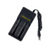 Зарядний пристрій 2x18650 Charger MS-282AD 2400mA 4.2В чорний (RZN-23095772) Зарядний пристрій 2x18650 Charger MS-282AD 2400mA 4.2В чорний (RZN-23095772)