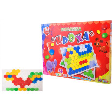 Іграшка Мозаїка МГ083 пластик 160 деталей різнобарвний (RZN-23100258)