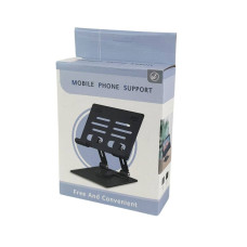 Тримач для гаджетів настільний AND HA-6 метал чорний (RZN-23100485) Тримач для гаджетів настільний AND HA-6 метал чорний (RZN-23100485)