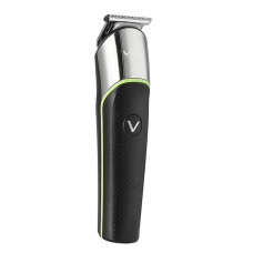 Бездротова машинка для стрижки волосся VGR V-191 USB з дисплеєм 4 насадки чорний зі сріблястим (RZN-23102511) Бездротова машинка для стрижки волосся VGR V-191 USB з дисплеєм 4 насадки чорний зі сріблястим (RZN-23102511)