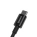 Кабель Type-C/Type-C 2 м Baseus Superior 100 Вт чорний (RZN-23104839)