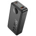 Універсальна мобільна батарея 10000 mAh Hoco Q27B Jewel 22.5 W повербанк чорний (RZN-23101050)