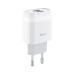 Зарядний блок живлення 2xUSB HOCO CS73A Glorious 12 W 5 V 2.4 A білий (RZN-23105783)