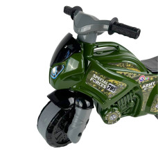 Мотоцикл-толокар дитячий Army Technok Toys 5507 зелений (RZN-23097753)
