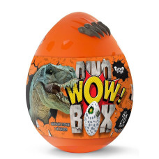 Набір для дитячої творчості Dino Surprise Box Danko Toys DWB-01-01U помаранчевий (RZN-23100452)