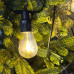 Світлодіодна гірлянда белт-лайт вулична чорний дріт 10 LED Magic Lights лампа з мерехтінням 5 м теплий білий (RZN-23096677)