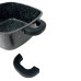 Каструля антипригарне покриття Vezzer VZ8009 з кришкою 4.5 л чорний (RZN-23101406)