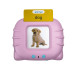 Іграшковий планшет для вивчення англійської мови звукові ефекти 11.5 х 9 см рожевий (RZN-23103703)