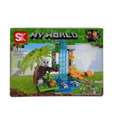 Конструктор Minecraft 6186 My World мікс (RZN-23101396)
