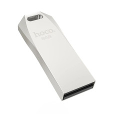 Флеш пам'ять USB 8 GB Hoco UD4 USB 2.0 сріблястий (RZN-23104420)
