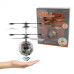 Інтерактивна літаюча іграшка Sensor Flying Ball зі світловими ефектами 12 см прозорий (RZN-23094558)