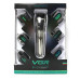 Тример універсальний VGR V-029 Professional 6в1 USB з підставкою сріблястий (RZN-23090145)