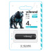 Флеш пам'ять USB 4 GВ Wibrand Grizzly USB 2.0 чорний (RZN-23103408)