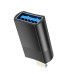Перехідник Apple Lightning M/USB F HOCO UA17 чорний (RZN-23101343)