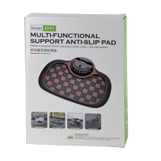 Килимок-тримач антиковзний в авто AND 5238 ZF01 24 х 18.8 см чорний з коричневим (RZN-23103168)