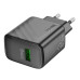 Зарядний блок живлення USB HOCO CS21A Rich 18 W чорний (RZN-23105128) Зарядний блок живлення USB HOCO CS21A Rich 18 W чорний (RZN-23105128)